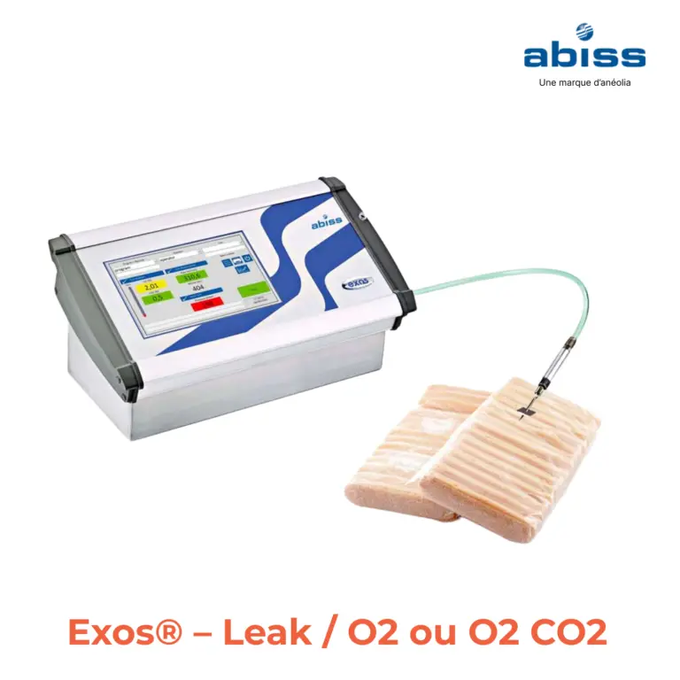 Exos <img src="exos.jpg" alt="instrument for leak measurement, sealing strength and integrity">
