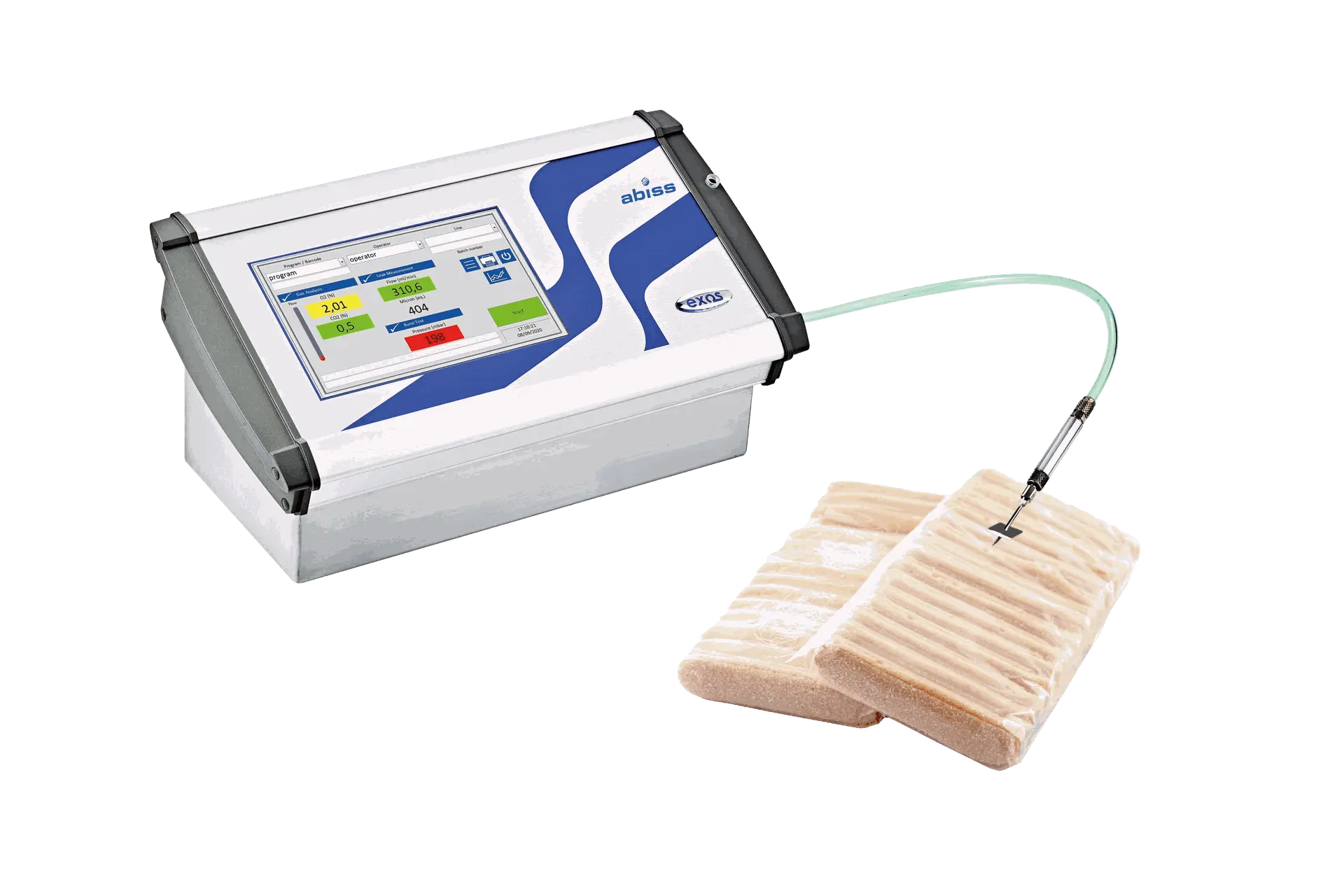 <img src="exos.png" alt="instrument for leak measurement, sealing strength and integrity"> ​​